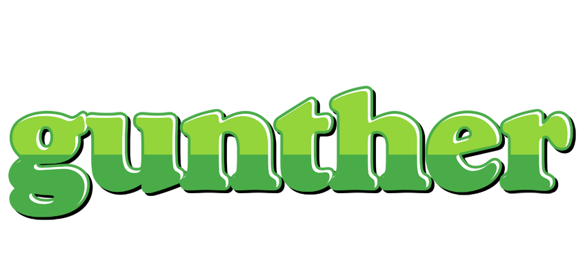 Gunther apple logo