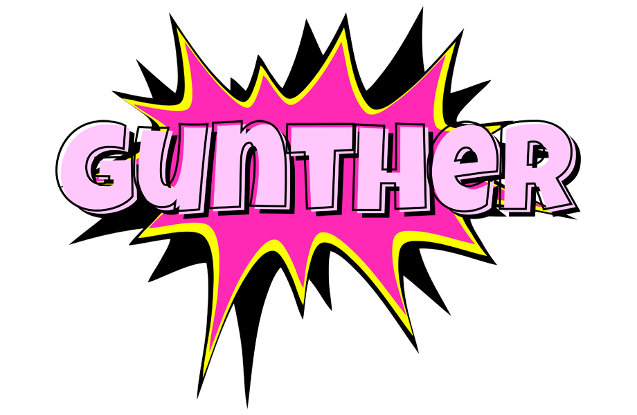 Gunther badabing logo