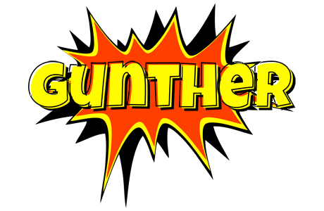 Gunther bazinga logo