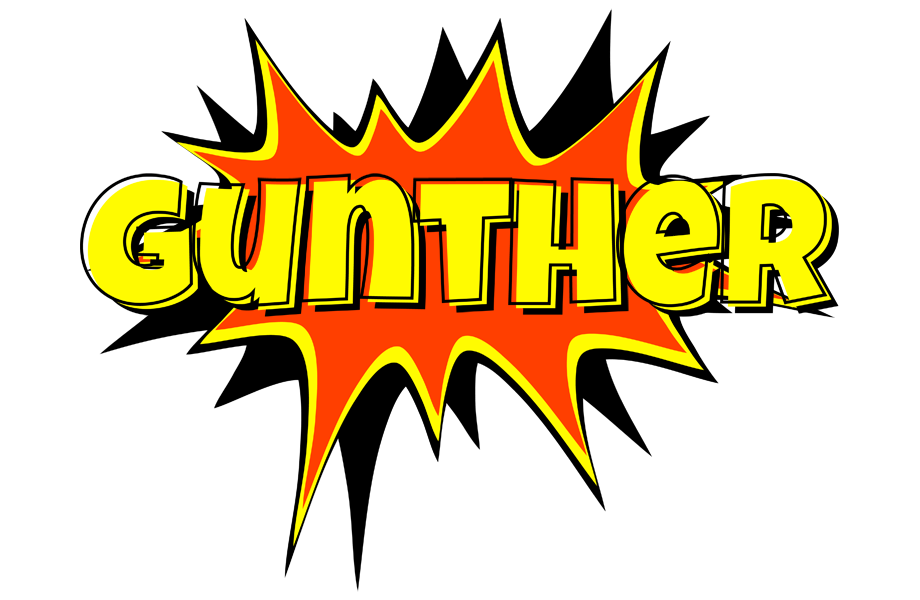 Gunther bazinga logo