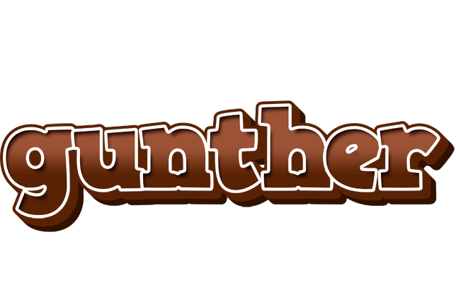 Gunther brownie logo