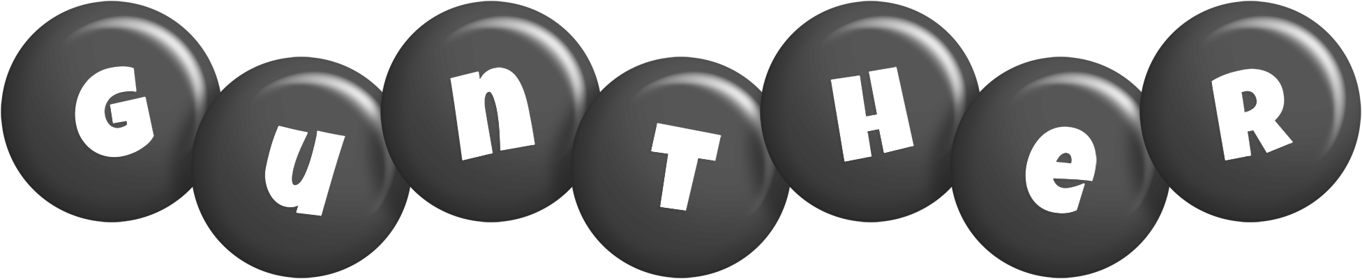 Gunther candy-black logo