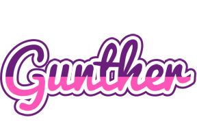 Gunther cheerful logo