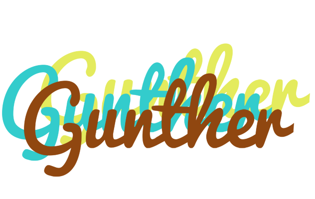 Gunther cupcake logo