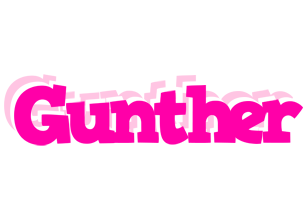 Gunther dancing logo