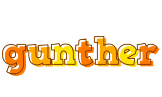 Gunther desert logo