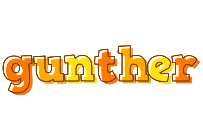 Gunther desert logo