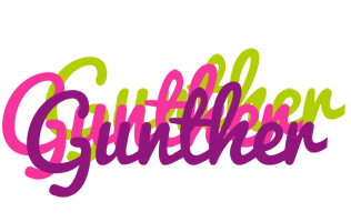 Gunther flowers logo