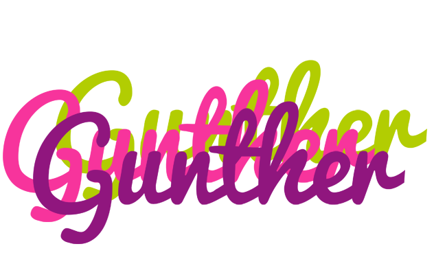 Gunther flowers logo