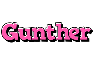 Gunther girlish logo