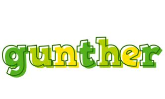 Gunther juice logo