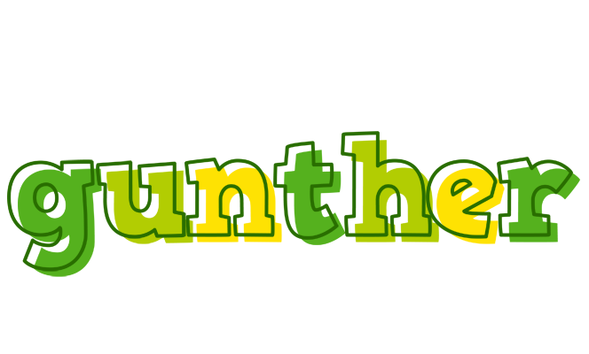 Gunther juice logo
