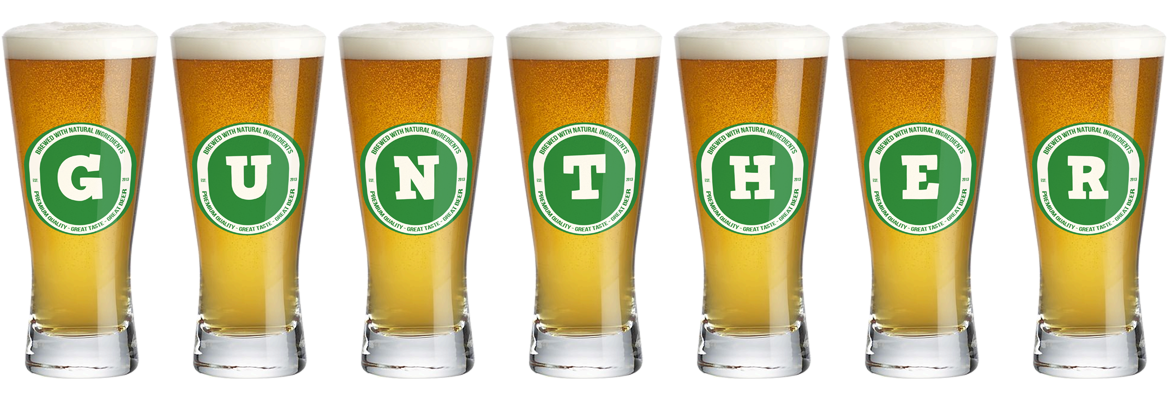 Gunther lager logo
