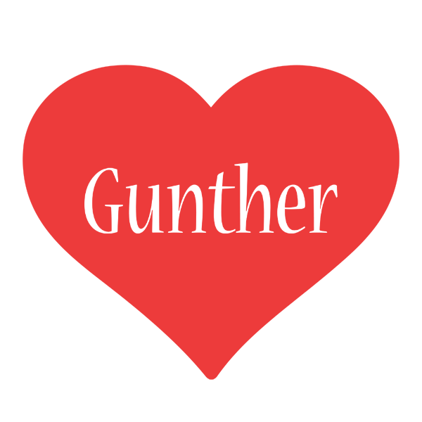 Gunther love logo