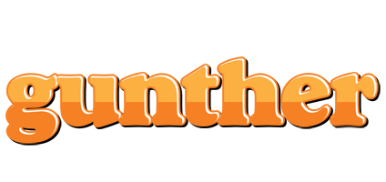 Gunther orange logo