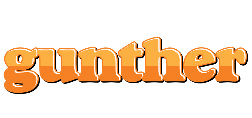 Gunther orange logo
