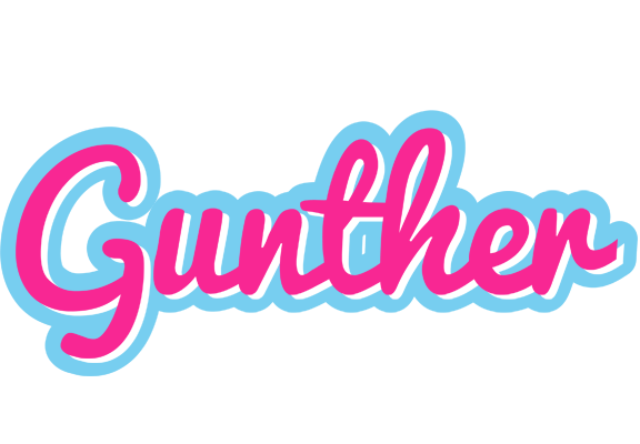 Gunther popstar logo