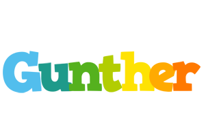 Gunther rainbows logo