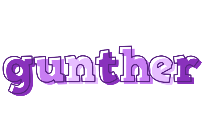 Gunther sensual logo