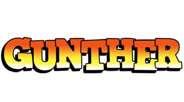 Gunther sunset logo