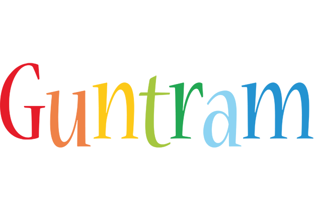 Guntram birthday logo