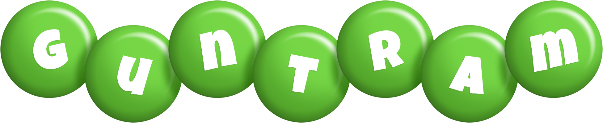 Guntram candy-green logo