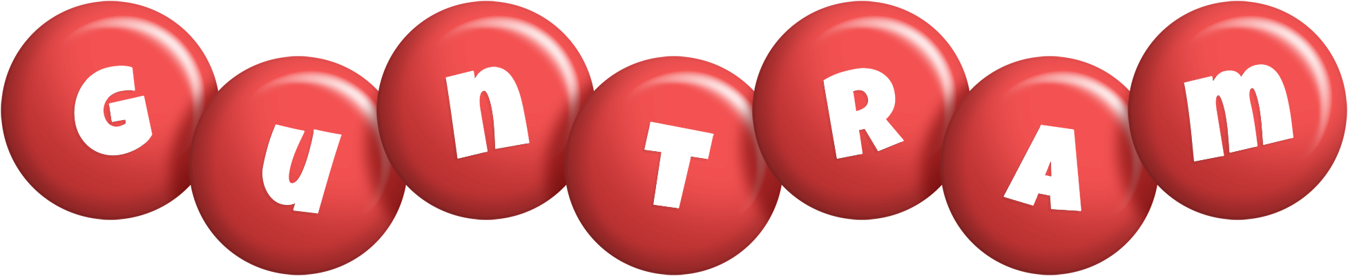 Guntram candy-red logo