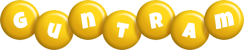 Guntram candy-yellow logo