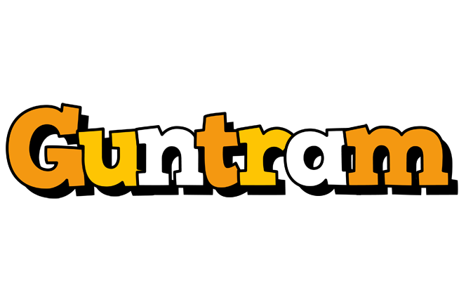 Guntram cartoon logo