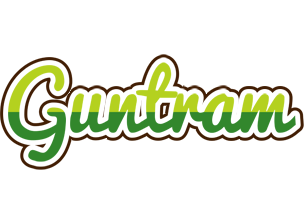Guntram golfing logo