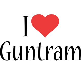 Guntram i-love logo