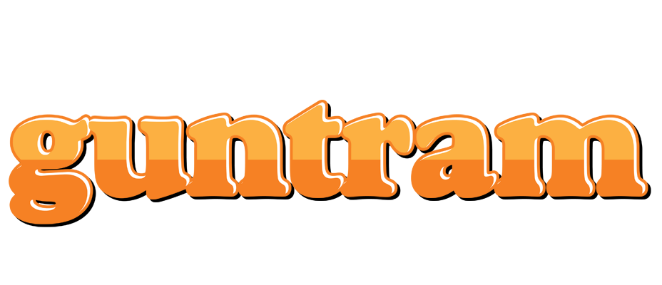 Guntram orange logo