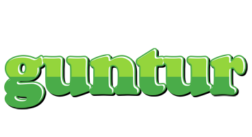 Guntur apple logo