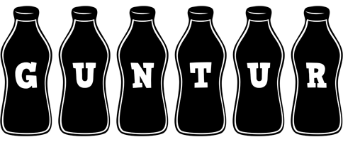 Guntur bottle logo