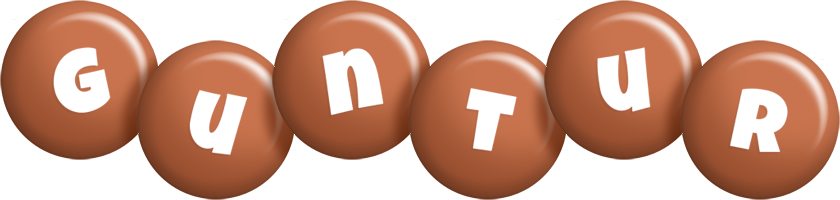 Guntur candy-brown logo