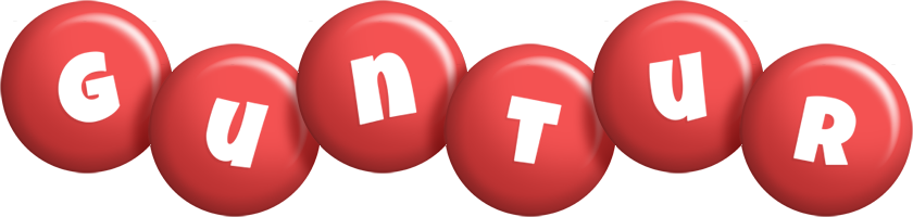 Guntur candy-red logo
