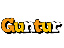 Guntur cartoon logo