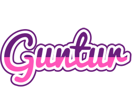 Guntur cheerful logo
