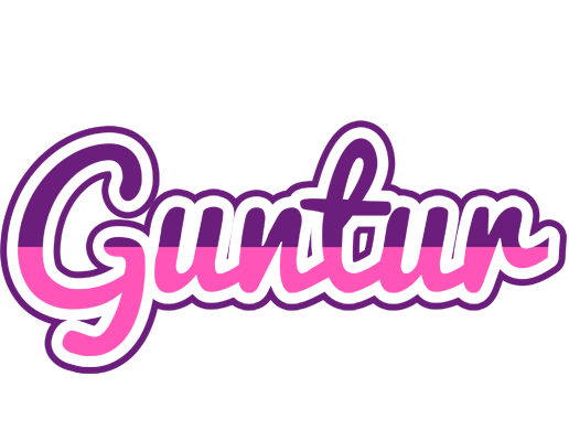 Guntur cheerful logo