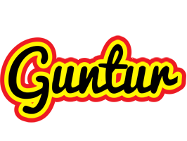 Guntur flaming logo