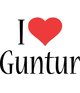 Guntur i-love logo