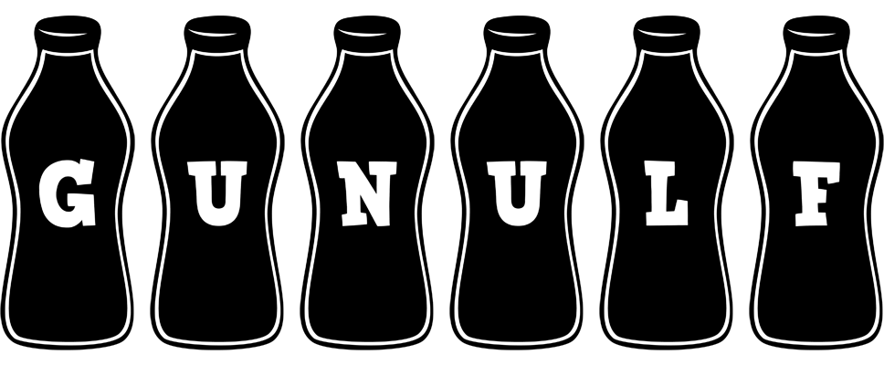Gunulf bottle logo