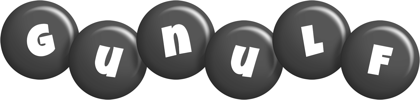 Gunulf candy-black logo