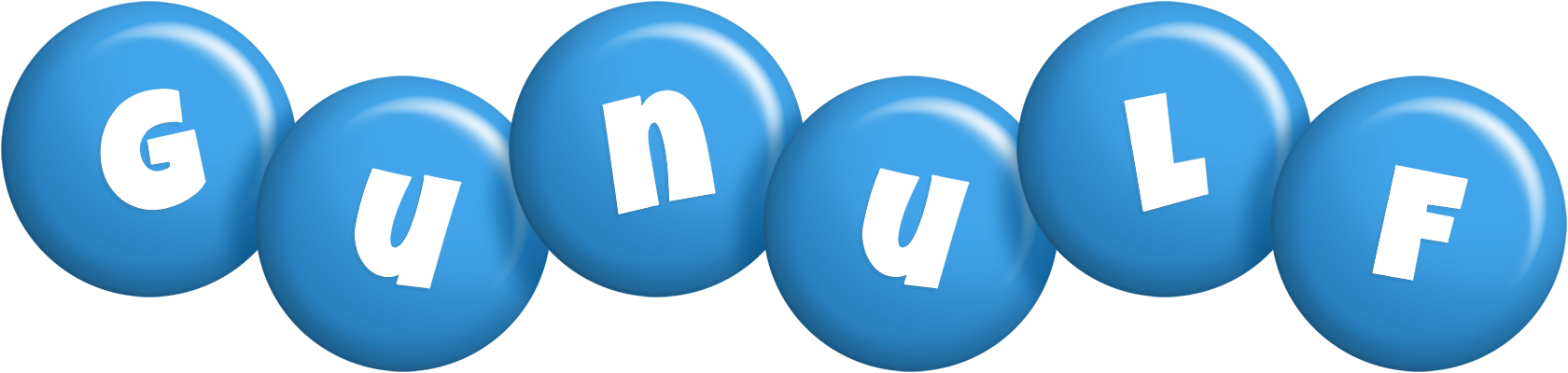 Gunulf candy-blue logo