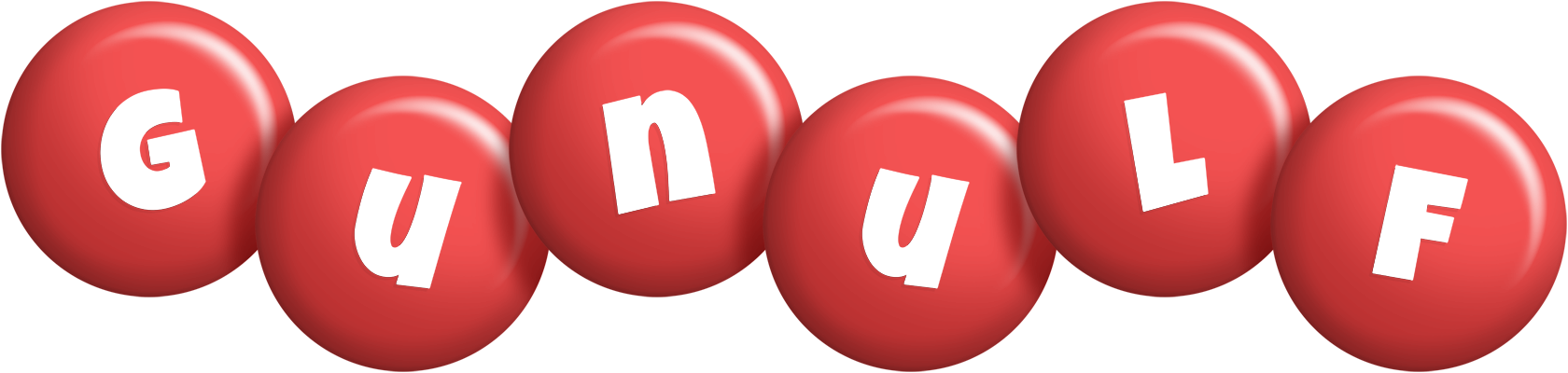 Gunulf candy-red logo