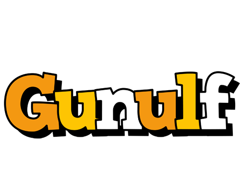 Gunulf cartoon logo