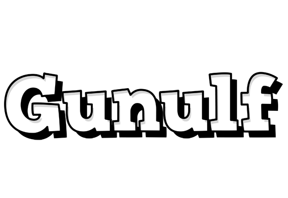 Gunulf snowing logo