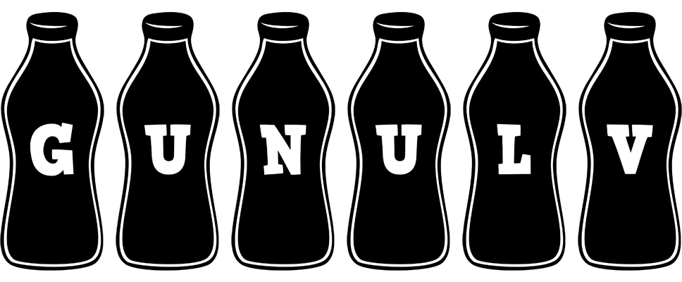 Gunulv bottle logo