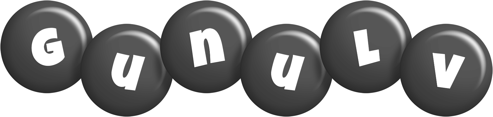 Gunulv candy-black logo