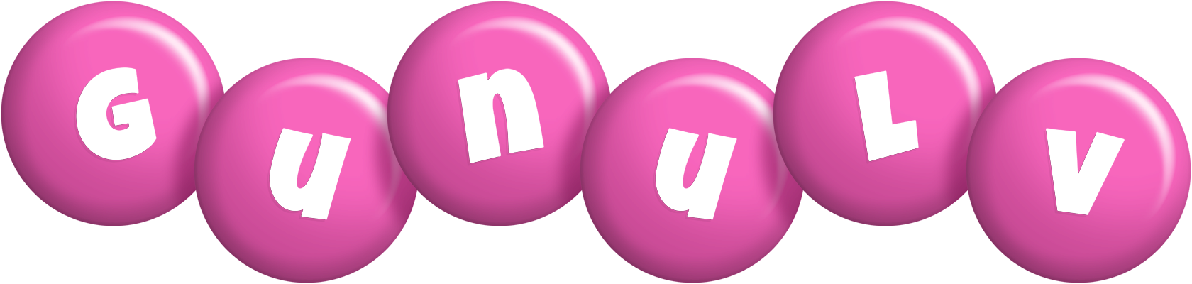 Gunulv candy-pink logo